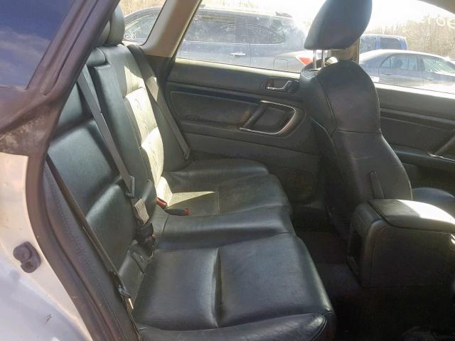 4S4BP67C666302143 - 2006 SUBARU LEGACY OUT SILVER photo 6