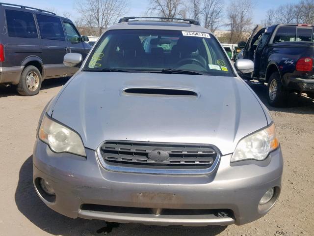 4S4BP67C666302143 - 2006 SUBARU LEGACY OUT SILVER photo 9