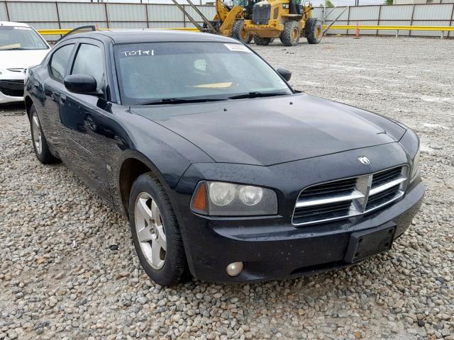 2B3CA3CV6AH247105 - 2010 DODGE CHARGER SX BLACK photo 1