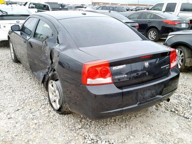 2B3CA3CV6AH247105 - 2010 DODGE CHARGER SX BLACK photo 3