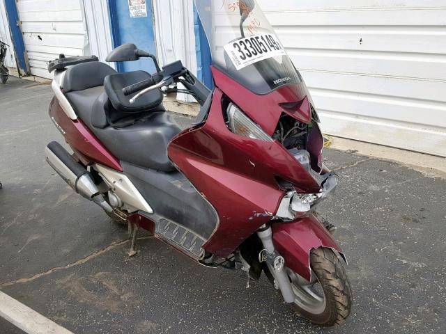 JH2PF01182K001271 - 2002 HONDA FSC600 RED photo 1