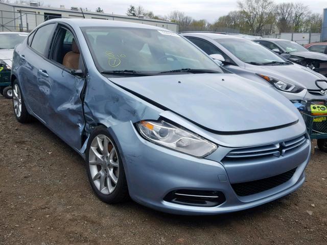 1C3CDFBA4DD268174 - 2013 DODGE DART SXT BLUE photo 1