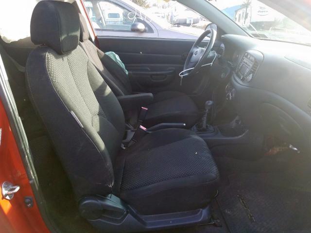 KMHCM36C48U079001 - 2008 HYUNDAI ACCENT GS  photo 5