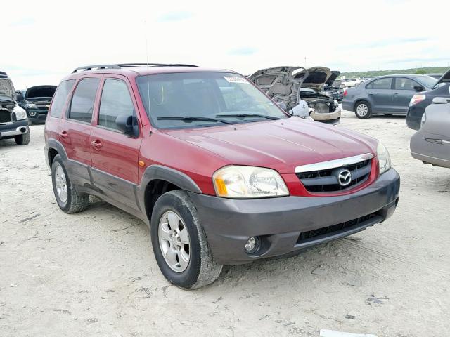 4F2YZ04114KM00607 - 2004 MAZDA TRIBUTE LX RED photo 1