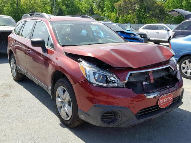4S4BSBAC4F3241571 - 2015 SUBARU OUTBACK 2. RED photo 1