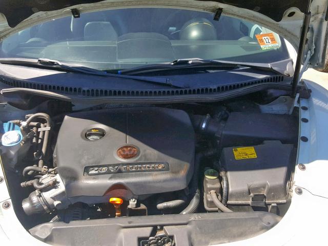 3VWCD31Y45M313142 - 2005 VOLKSWAGEN NEW BEETLE Mavi foto 7