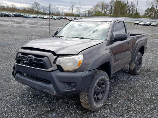 5TFPX4EN9EX021157 - 2014 TOYOTA TACOMA CHARCOAL photo 2