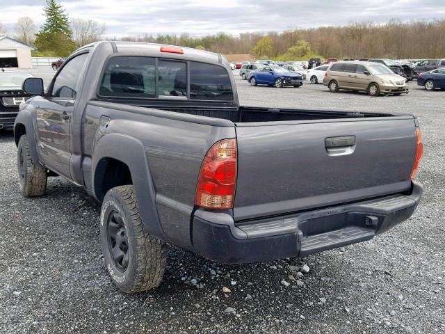 5TFPX4EN9EX021157 - 2014 TOYOTA TACOMA CHARCOAL photo 3