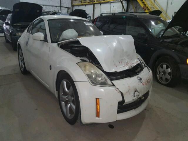 JN1AZ34E66M353381 - 2006 NISSAN 350Z COUPE WHITE photo 1