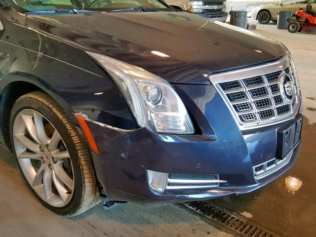 2G61P5S38E9125963 - 2014 CADILLAC XTS PREMIU BLUE photo 9