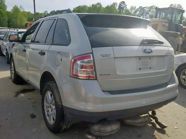 2FMDK36C27BA74457 - 2007 FORD EDGE SE WHITE photo 3