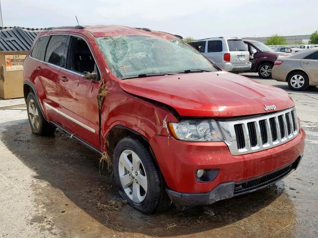 1J4RR4GG1BC542887 - 2011 JEEP GRAND CHER RED photo 1