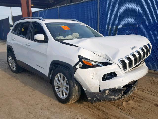 1C4PJLCB6HW542058 - 2017 JEEP CHEROKEE L WHITE photo 1