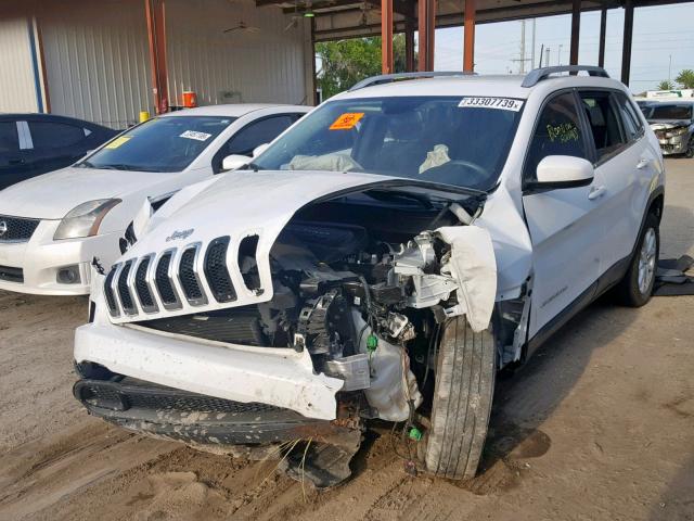 1C4PJLCB6HW542058 - 2017 JEEP CHEROKEE L WHITE photo 2