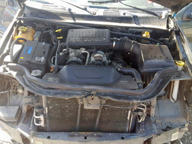 1J8GW68J44C208408 - 2004 JEEP GRAND CHER GRAY photo 7