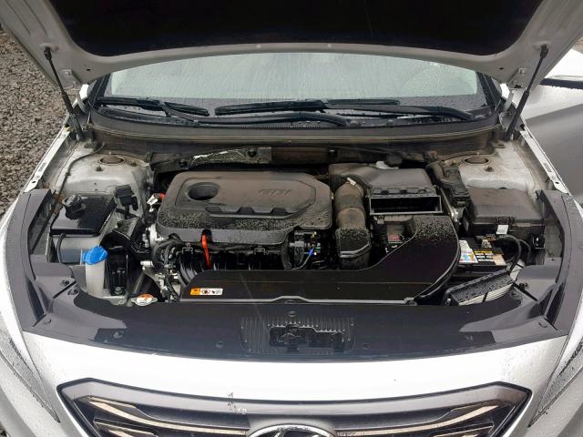 5NPE34AF5GH375239 - 2016 HYUNDAI SONATA SPO SILVER photo 7