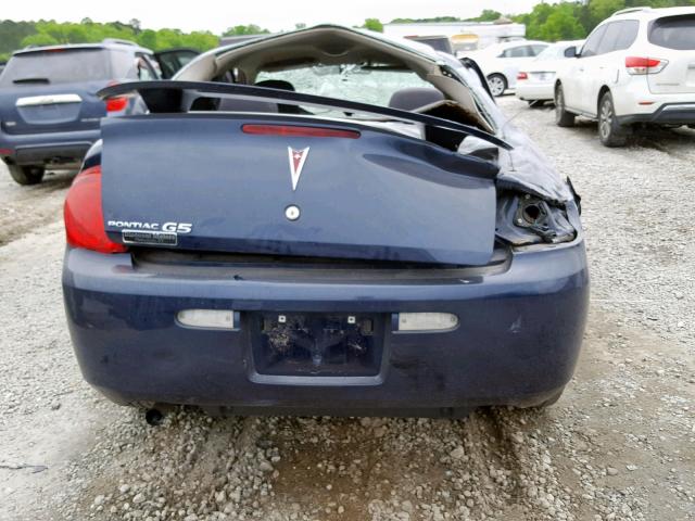 1G2AL18F487101673 - 2008 PONTIAC G5 WHITE photo 9