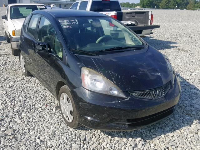 JHMGE8H34DC065210 - 2013 HONDA FIT BLACK photo 1