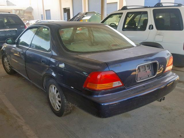 JH4UA2656VC006676 - 1997 ACURA 2.5TL BLUE photo 3