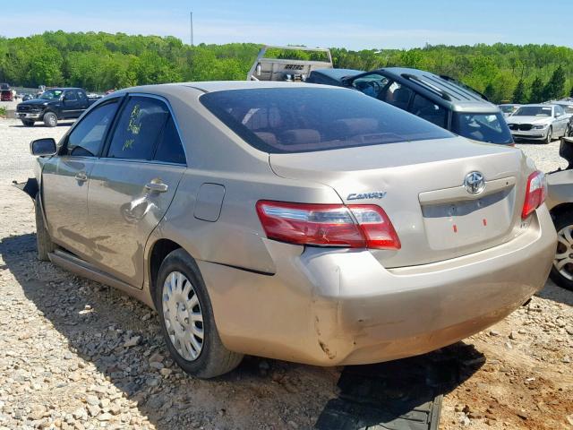 4T1BE46KX7U684452 - 2007 TOYOTA CAMRY NEW GOLD photo 3