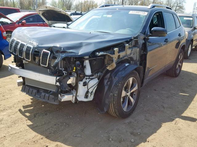 1C4PJMDX5KD251599 - 2019 JEEP CHEROKEE L BLACK photo 2