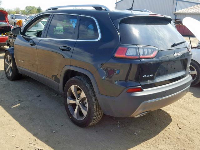 1C4PJMDX5KD251599 - 2019 JEEP CHEROKEE L BLACK photo 3