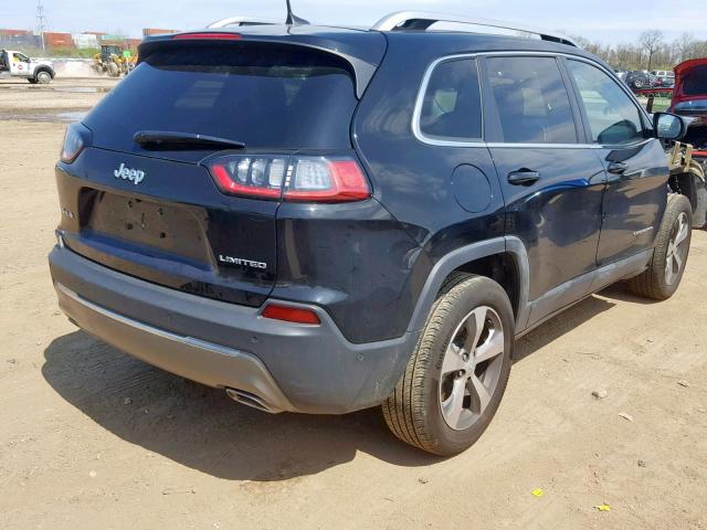 1C4PJMDX5KD251599 - 2019 JEEP CHEROKEE L BLACK photo 4