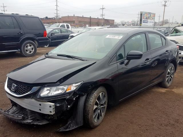 19XFB2F80FE073804 - 2015 HONDA CIVIC EX  photo 2