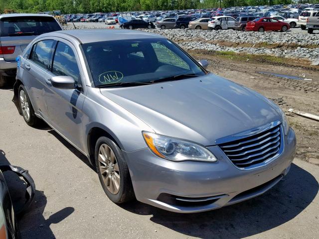 1C3CCBAB8EN231324 - 2014 CHRYSLER 200 LX SILVER photo 1