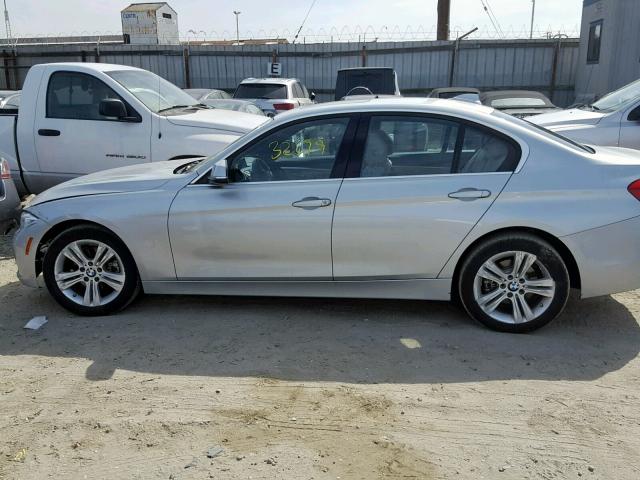 WBA8B9C58HK676024 - 2017 BMW 330 I SILVER photo 9