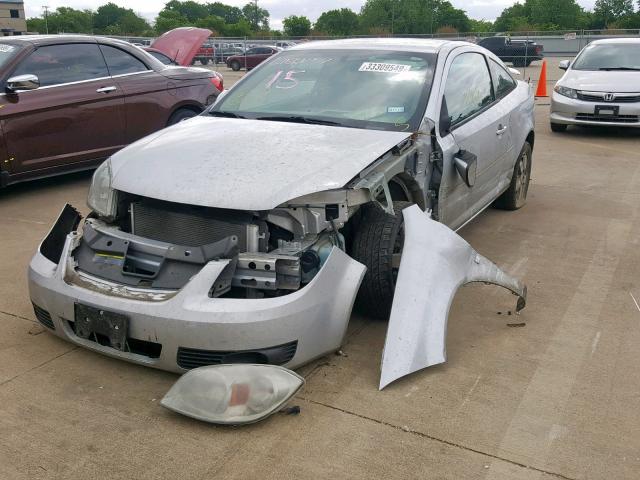 1G2AL15FX77247997 - 2007 PONTIAC G5 SILVER photo 2