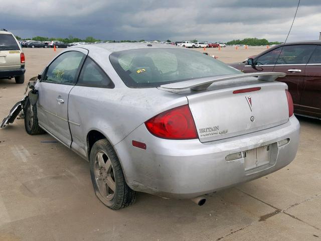 1G2AL15FX77247997 - 2007 PONTIAC G5 SILVER photo 3