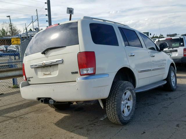 1A8HW58267F565177 - 2007 CHRYSLER ASPEN LIMI WHITE photo 4