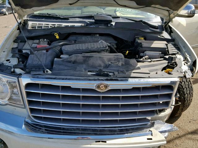 1A8HW58267F565177 - 2007 CHRYSLER ASPEN LIMI WHITE photo 7