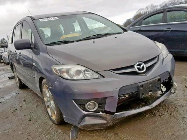 JM1CR29LX80303424 - 2008 MAZDA 5 BLUE photo 10