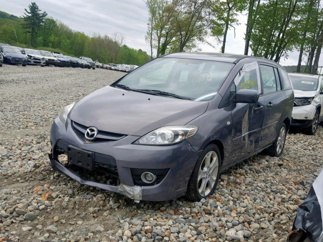 JM1CR29LX80303424 - 2008 MAZDA 5 BLUE photo 2