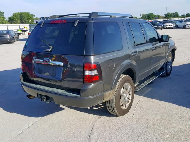 1FMEU75807UA63468 - 2007 FORD EXPLORER L BLACK photo 4