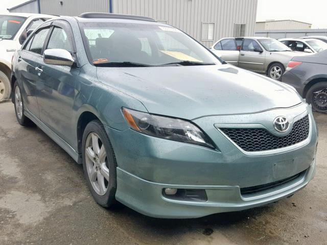 4T1BE46K27U539504 - 2007 TOYOTA CAMRY CE/L TEAL photo 1