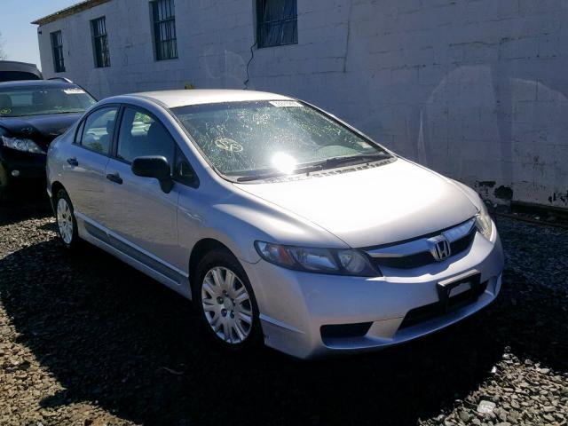 2HGFA1F36AH575278 - 2010 HONDA CIVIC VP SILVER photo 1