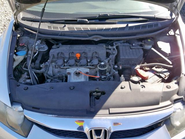 2HGFA1F36AH575278 - 2010 HONDA CIVIC VP SILVER photo 7