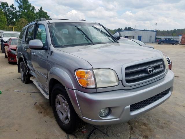 5TDZT34A12S115046 - 2002 TOYOTA SEQUOIA SR5  photo 1