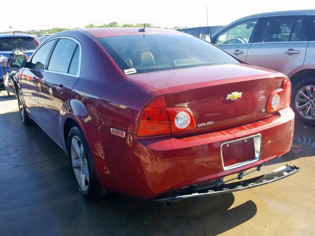 1G1ZJ57BX8F240862 - 2008 CHEVROLET MALIBU 2LT BURGUNDY photo 3