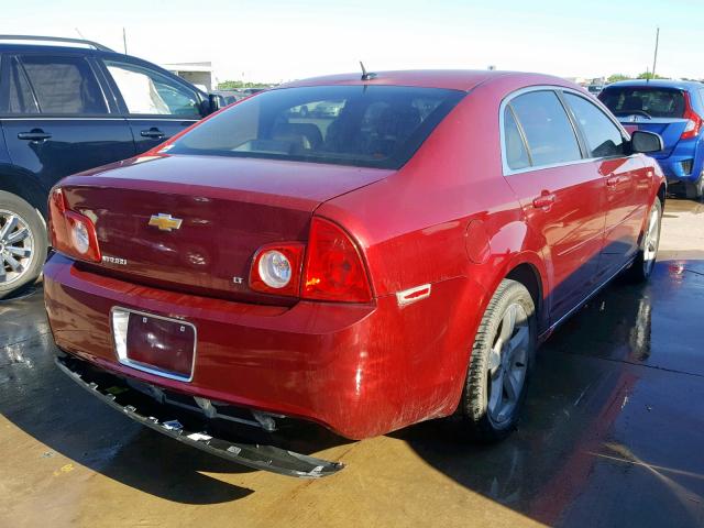 1G1ZJ57BX8F240862 - 2008 CHEVROLET MALIBU 2LT BURGUNDY photo 4