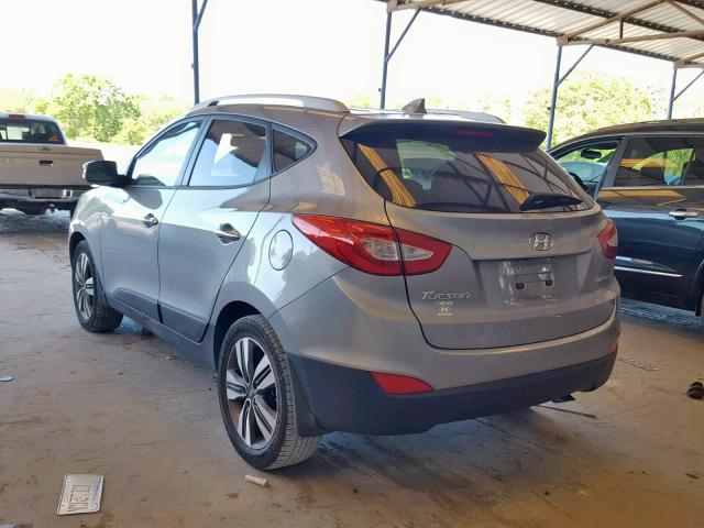 KM8JU3AGXFU043120 - 2015 HYUNDAI TUCSON LIM GRAY photo 3