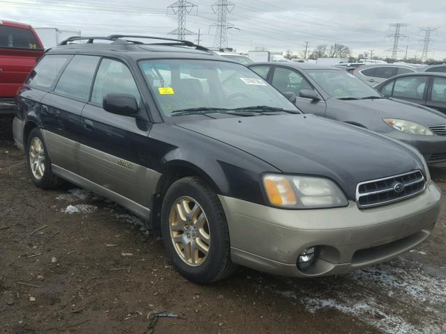 4S3BH6869Y7635766 - 2000 SUBARU LEGACY OUT BLUE photo 1