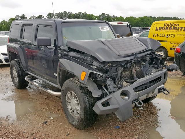 5GTEN13E688161897 - 2008 HUMMER H3 BLACK photo 1