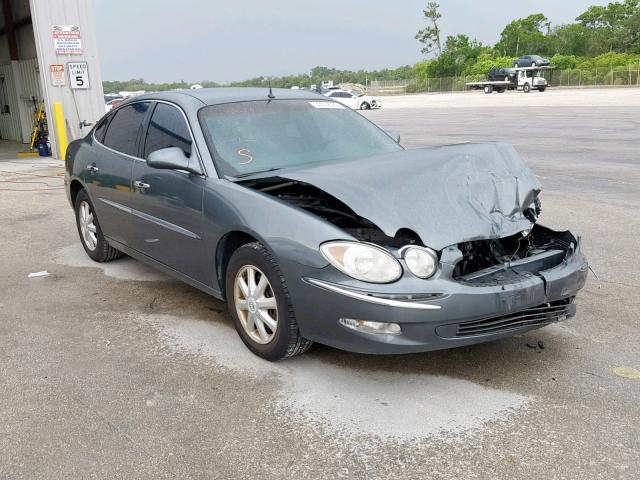 2G4WD562651239127 - 2005 BUICK LACROSSE C GRAY photo 1