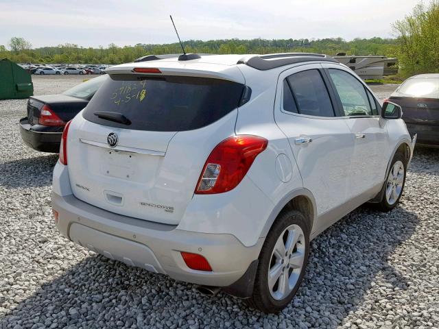 KL4CJHSBXFB141575 - 2015 BUICK ENCORE PRE WHITE photo 4