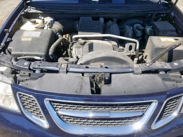 5S3ET13S092800339 - 2009 SAAB 9-7X 4.2I BLUE photo 7