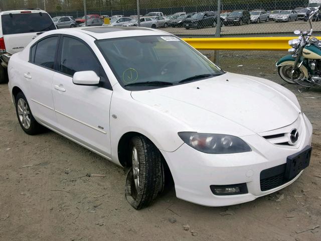 JM1BK323871634981 - 2007 MAZDA 3 S WHITE photo 1